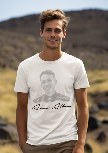 Alex Albon 23 T-Shirt - Williams F1 Formula 1 Gift - Silhouette Motorsport