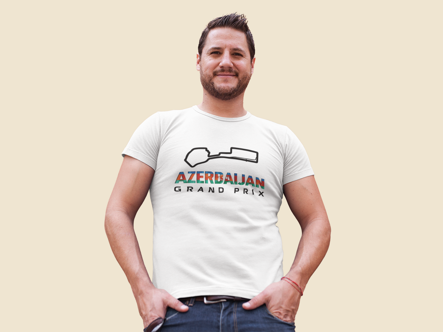 Azerbaijan Grand Prix F1 T-Shirt Formula 1 Motorsport Circuit Tee Racing Gift