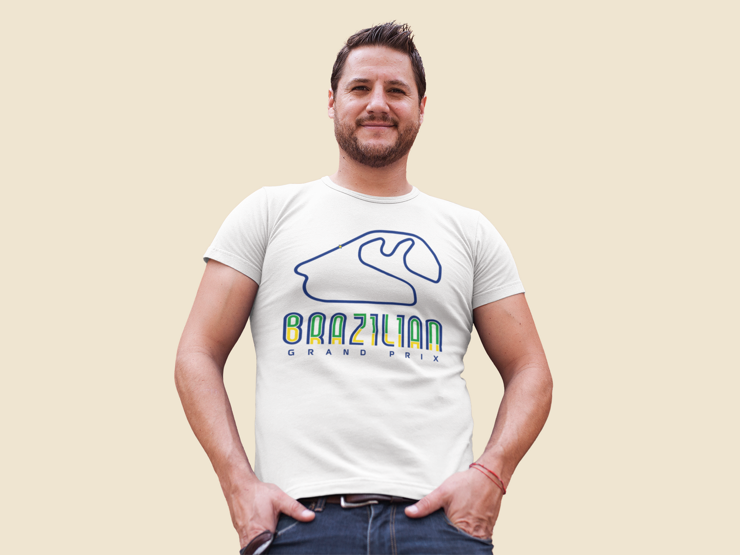 Brazilian Grand Prix F1 T-Shirt Formula 1 Motorsport Circuit Tee Racing Gift