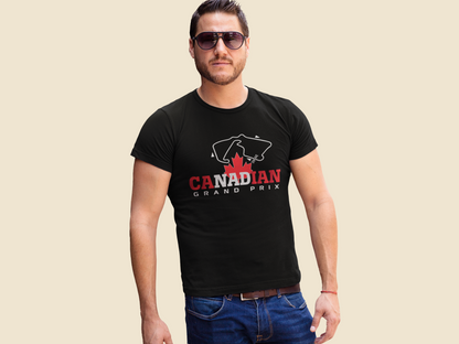 Canadian Grand Prix F1 T-Shirt Formula 1 Motorsport Circuit Tee Racing Gift