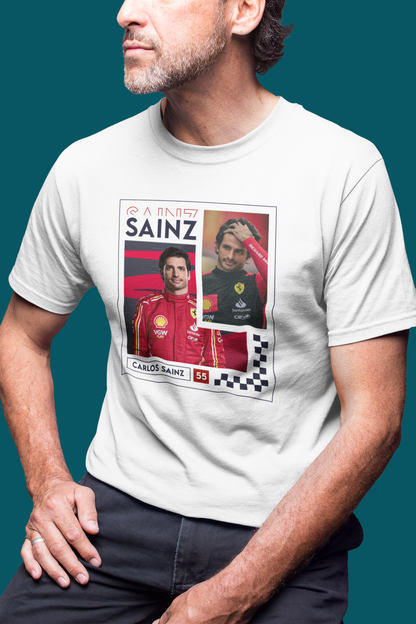 Carlos Sainz 55 Special Design T-Shirt - CS55 Ferrari F1 Formula 1 Gift