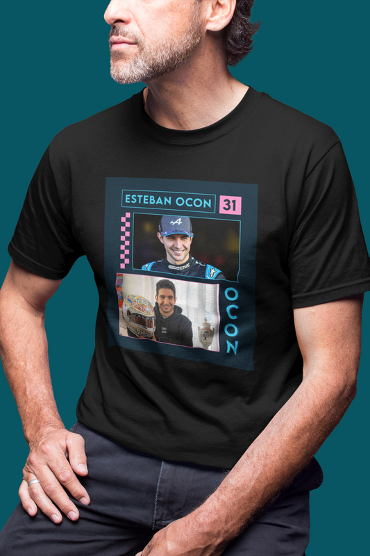 Esteban Ocon 31 Special Design T-Shirt - EO31 Alpine F1 Formula 1 Gift Racing