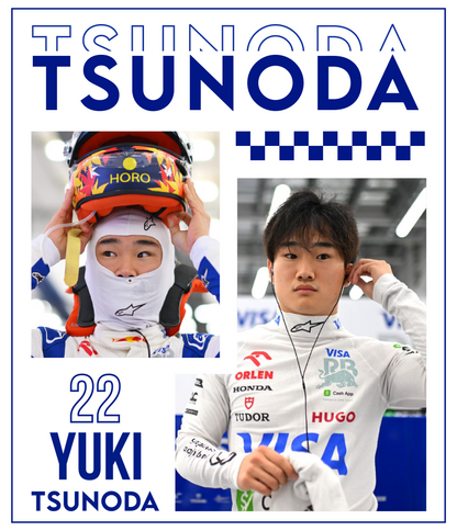 Yuki Tsunoda 22 Special Design T-Shirt - YT22 Visa RB F1 Formula 1 Gift Racing