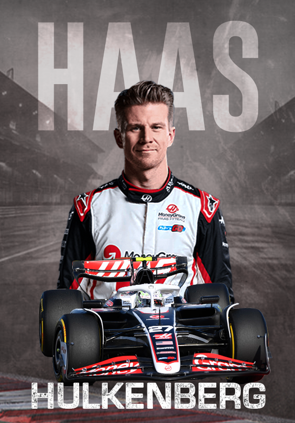 Nico Hulkenberg 27 T-Shirt - Haas F1 Formula 1 Gift - Racing Motorsport Team Car