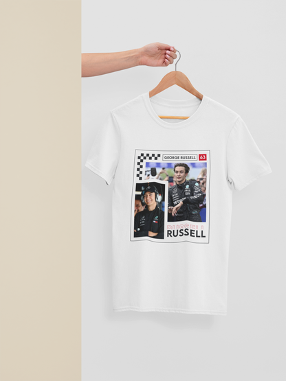 George Russell 63 Special Design T-Shirt - GR63 Mercedes F1 Formula 1 Gift