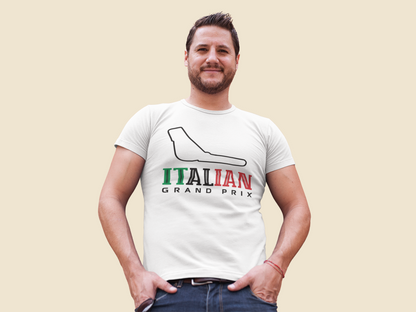 Italian Grand Prix F1 T-Shirt Formula 1 Motorsport Circuit Tee Racing Gift