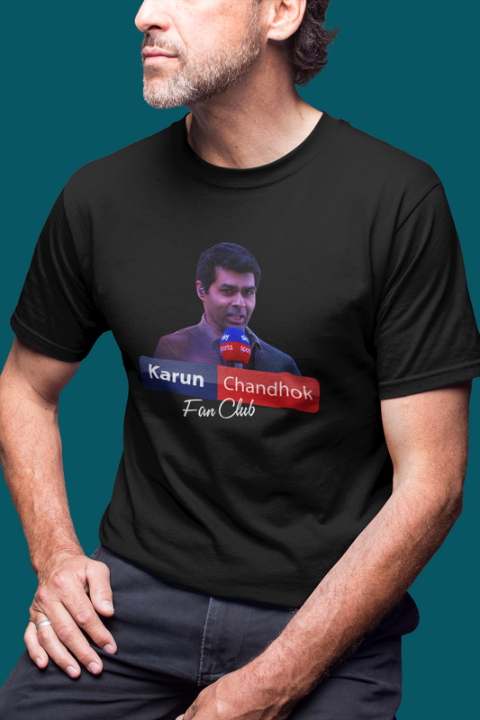 Karun Chandhok Fan Club T-Shirt F1 T-Shirt Formula 1 Sky Sports