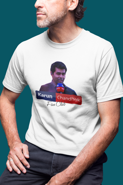 Karun Chandhok Fan Club T-Shirt F1 T-Shirt Formula 1 Sky Sports