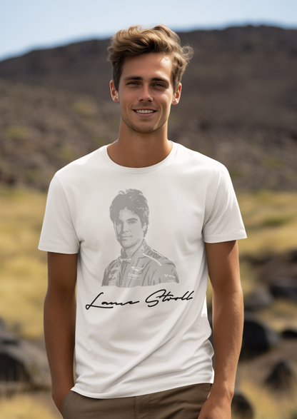 Lance Stroll 18 T-Shirt - Aston Martin F1 Formula 1 Gift - Silhouette Motorsport