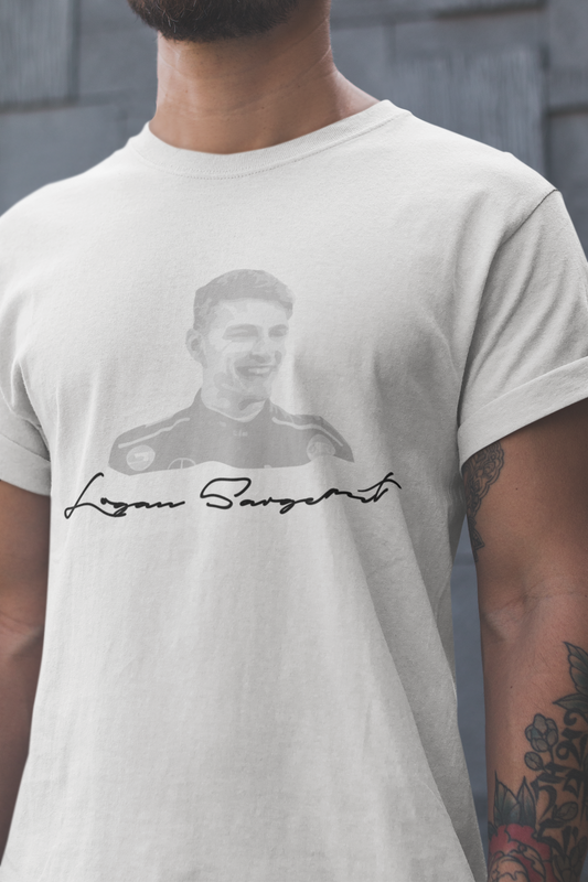 Logan Sargeant 2 T-Shirt - Williams F1 Formula 1 Gift - Silhouette Motorsport