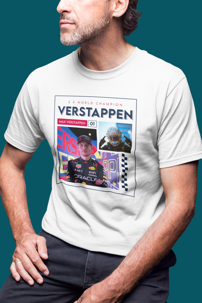 Max Verstappen 1 Special Design T-Shirt - MV1 Red Bull F1 Formula 1 Gift Racing