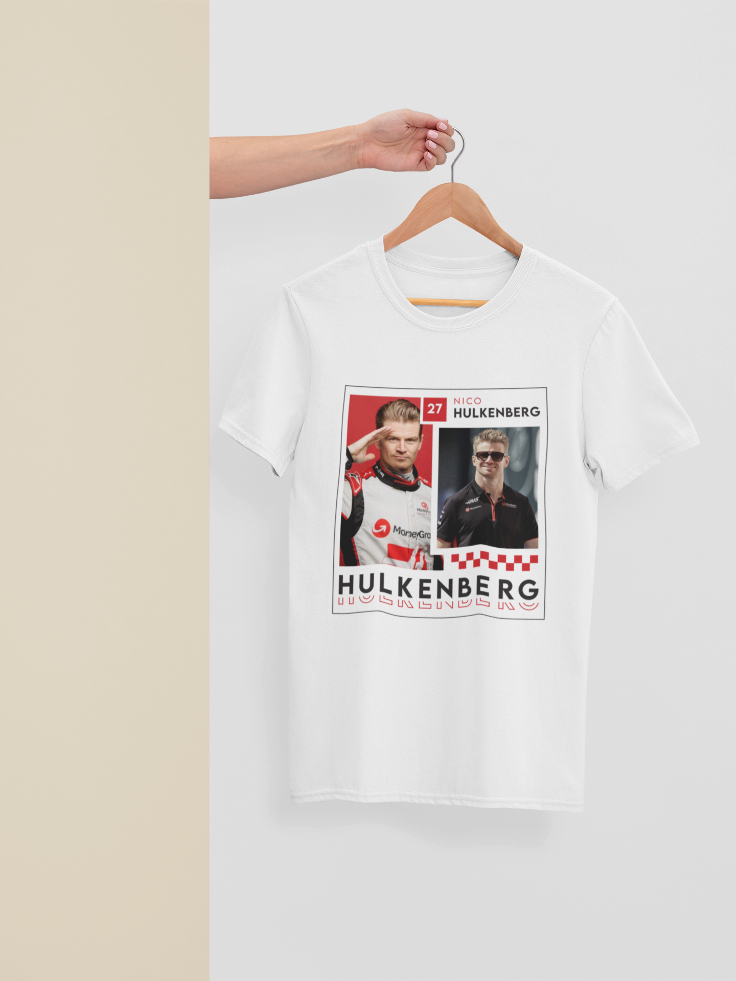 Nico Hulkenberg 27 Special Design T-Shirt - NH27 Haas F1 Formula 1 Gift Racing