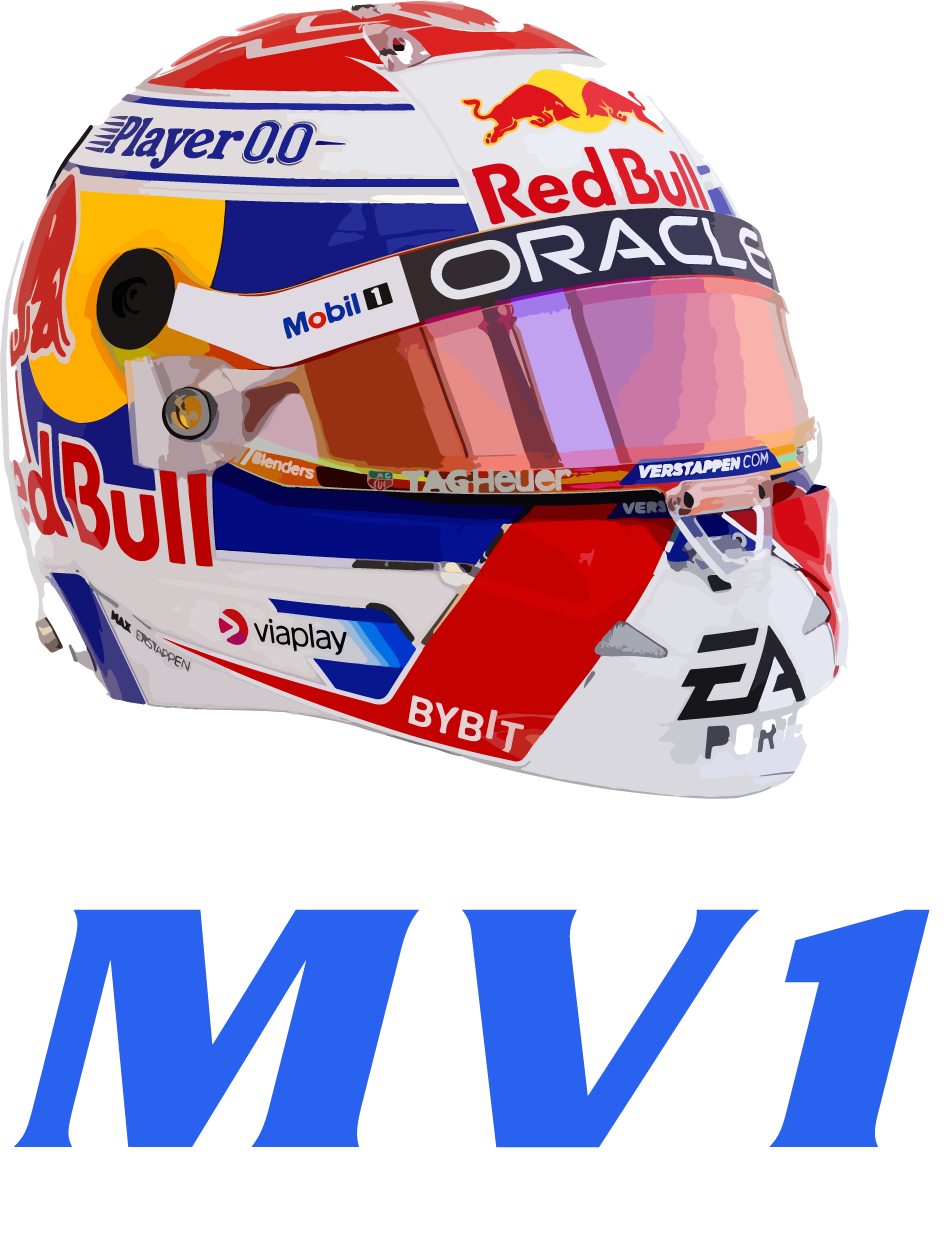 Max Verstappen 1 MV1 T-Shirt - Red Bull F1 Helmet, Formula 1  Racing Motorsport