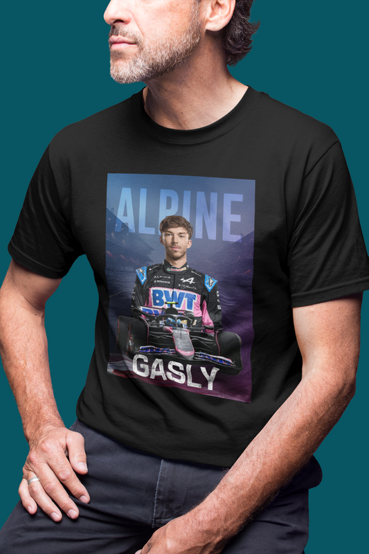 Pierre Gasly 10 T-Shirt - Alpine F1 Formula 1 Gift - Racing Motorsport Team Car