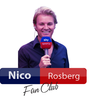 Nico Rosberg Fan Club T-Shirt F1 T-Shirt Formula 1 Sky Sports