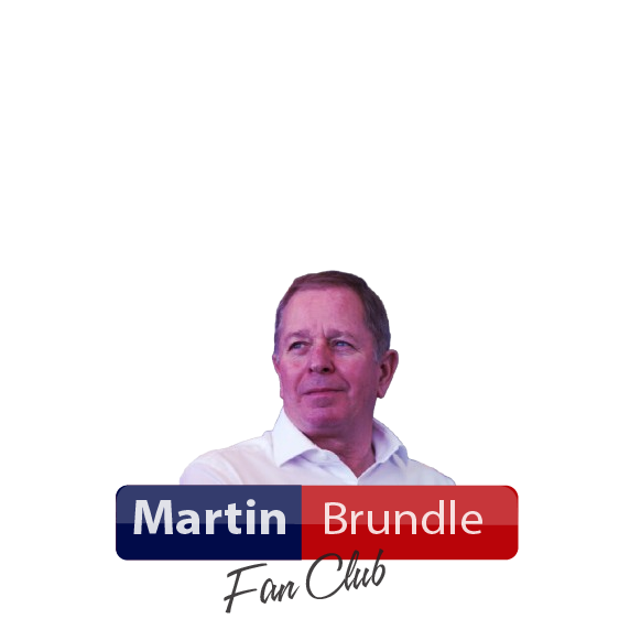 Martin Brundle Fan Club T-Shirt F1 T-Shirt Formula 1 Sky Sports