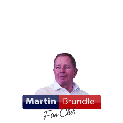 Martin Brundle Fan Club T-Shirt F1 T-Shirt Formula 1 Sky Sports