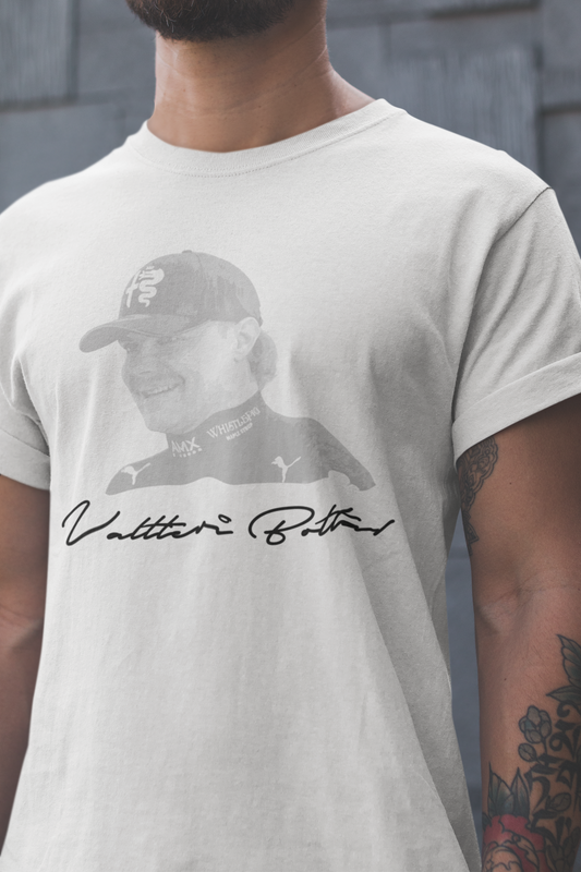 Valtteri Bottas 77 T-Shirt - Sauber F1 Formula 1 Gift - Silhouette Motorsport