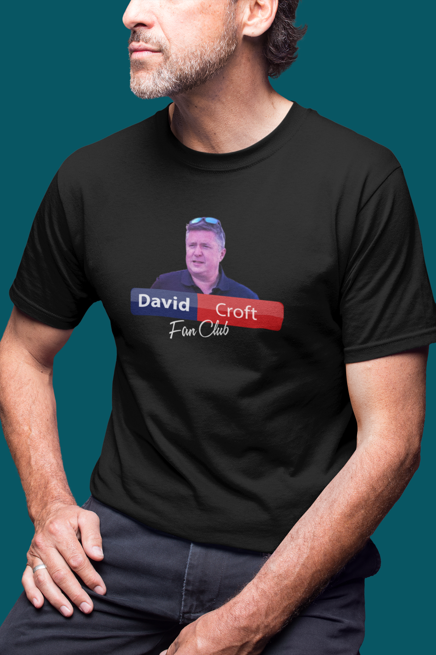 David Croft Fan Club T-Shirt F1 T-Shirt Formula 1 Sky Sports