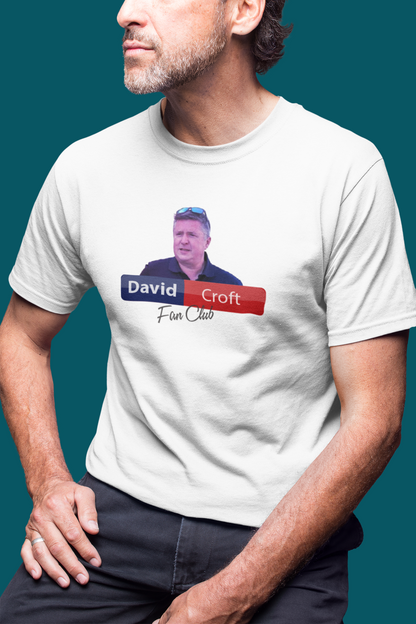 David Croft Fan Club T-Shirt F1 T-Shirt Formula 1 Sky Sports