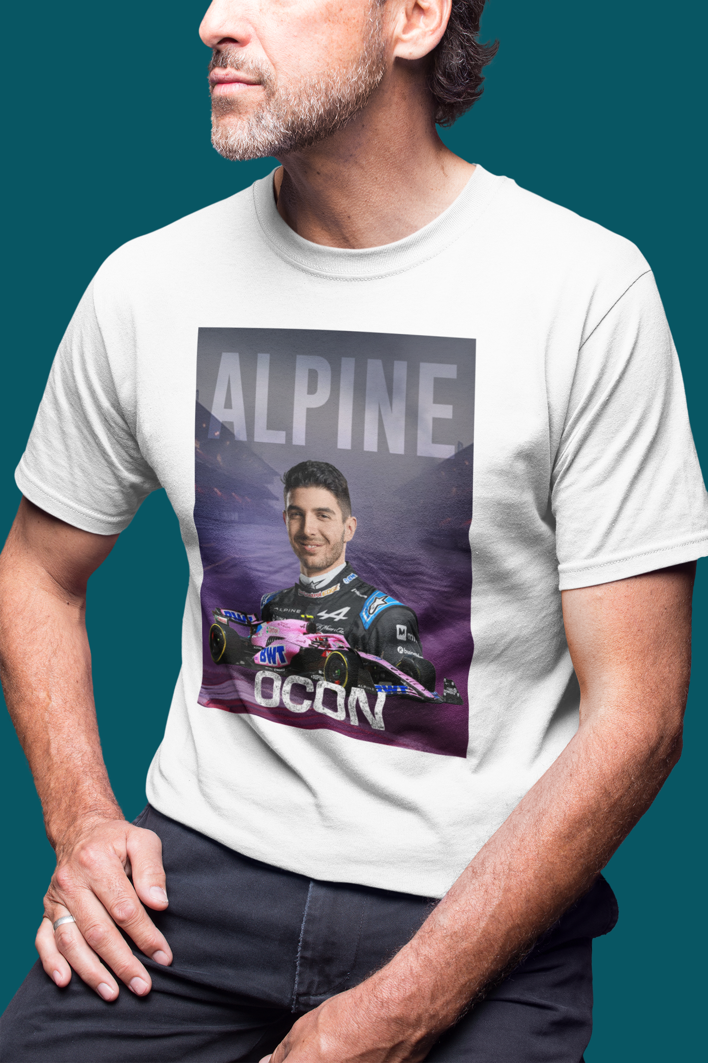 Esteban Ocon 31 T-Shirt - Alpine F1 Formula 1 Gift - Racing Motorsport Team Car