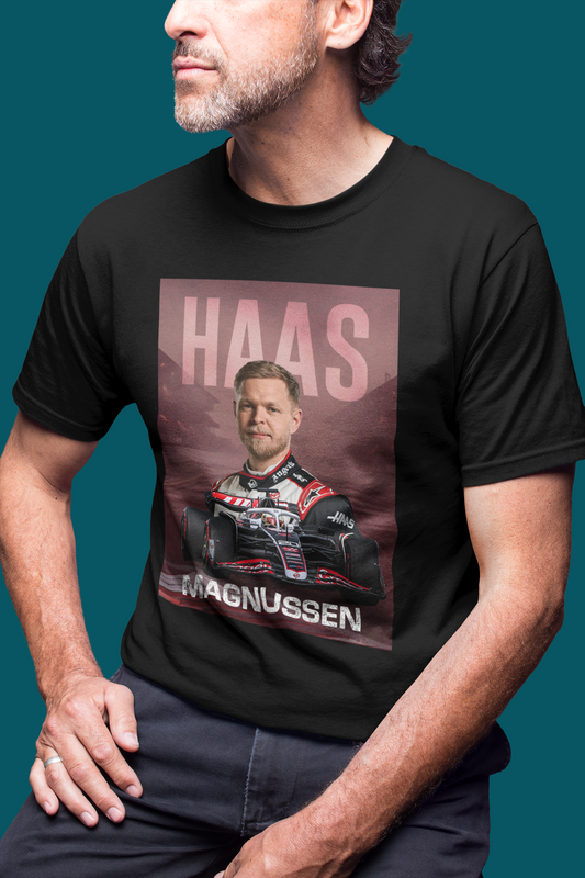 Kevin Magnussen 20 T-Shirt - Haas F1 Formula 1 Gift - Racing Motorsport Team Car