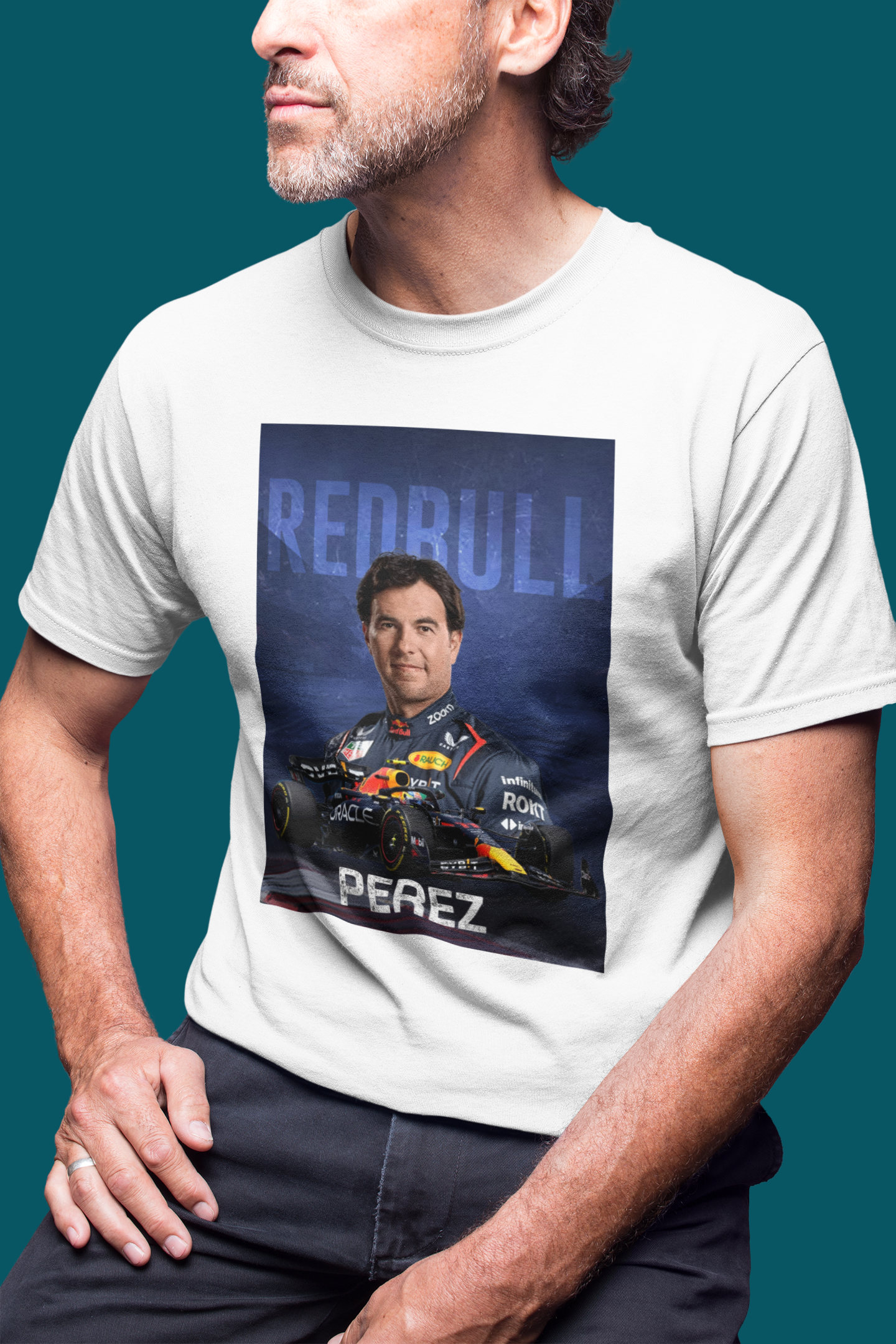 Sergio Perez 11 T-Shirt - Red Bull F1 Formula 1 Gift - Racing Team Car