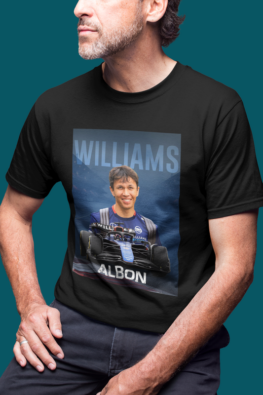 Alex Albon 23 T-Shirt - Williams F1 Formula 1 Gift - Racing Motorsport Team Car